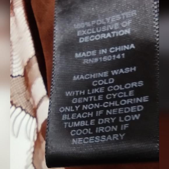 NWT Frye Eli Lace-Trim Racerback Tank Womens XL Brown Out Romantic Feminine - Picture 11 of 11